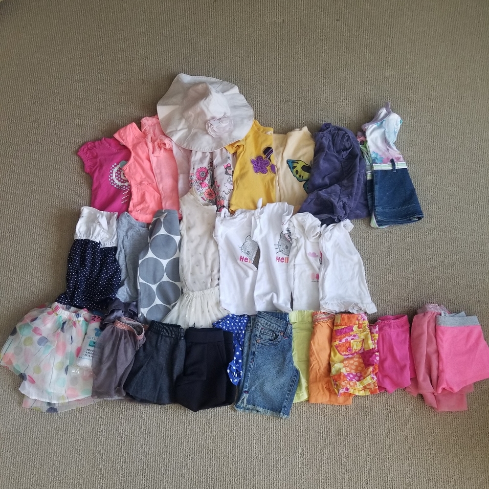 Girls Summer Clothing - Size 3T